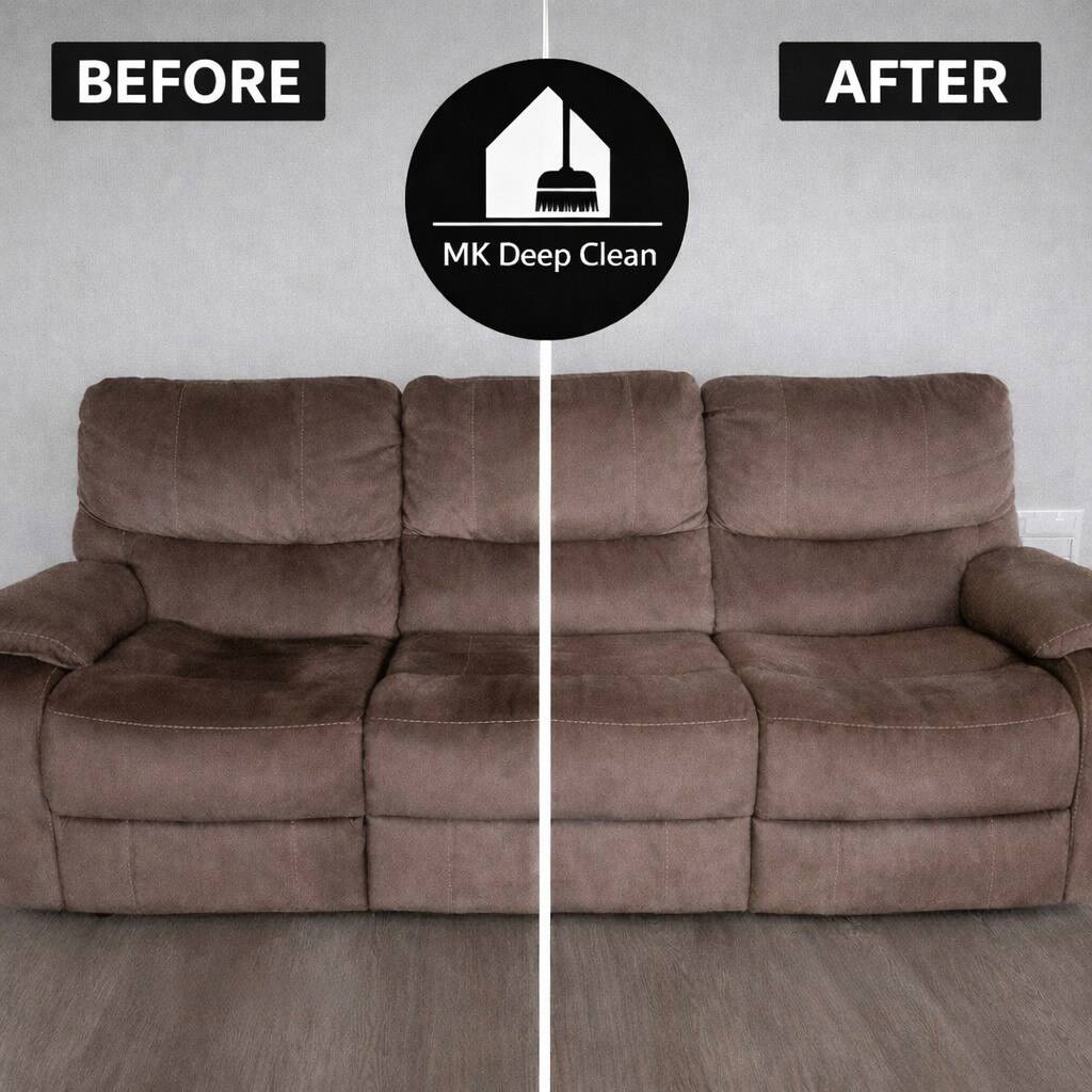 Before and after cleaning result, Central NJ, 1