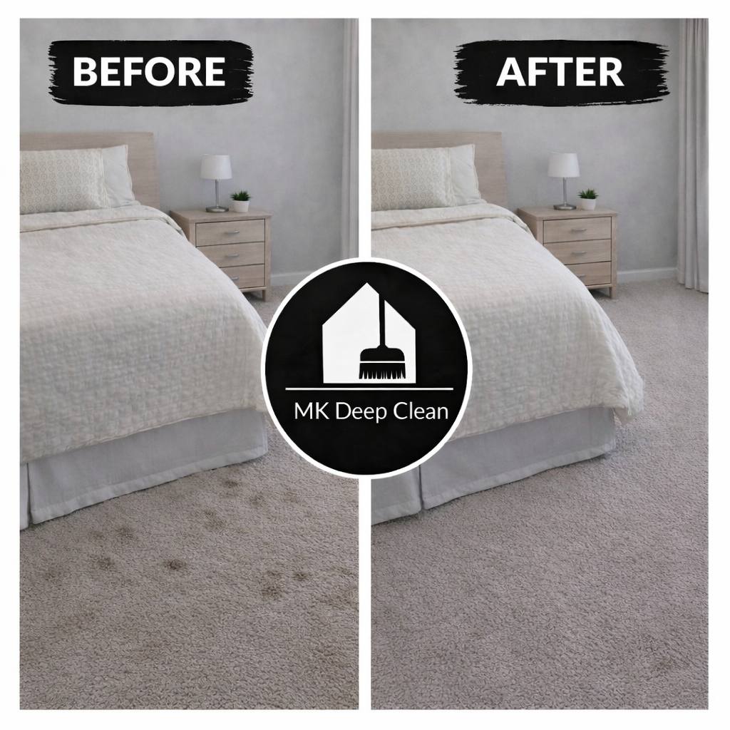 Before and after cleaning result, Central NJ, 4