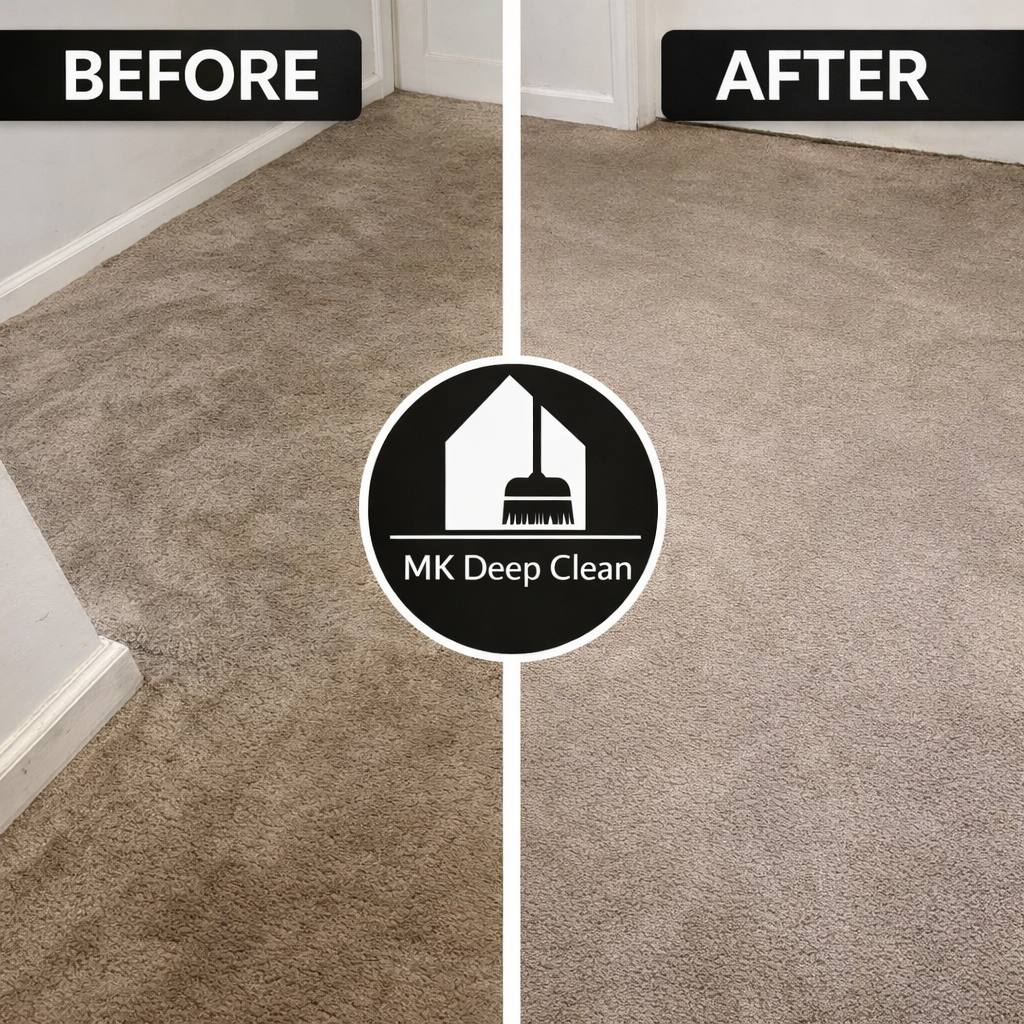 Before and after cleaning result, Central NJ, 7