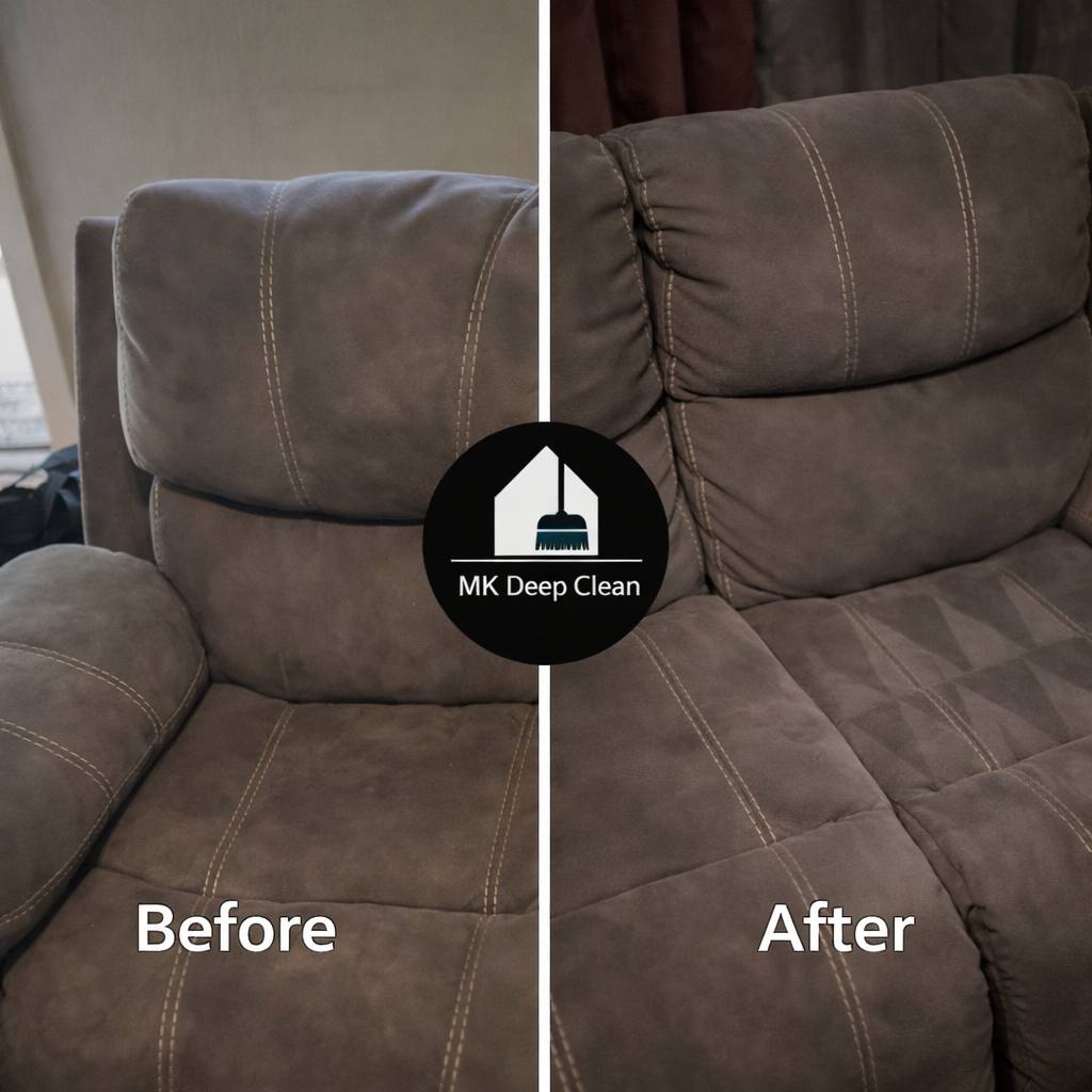 Before and after cleaning result, Central NJ, 10