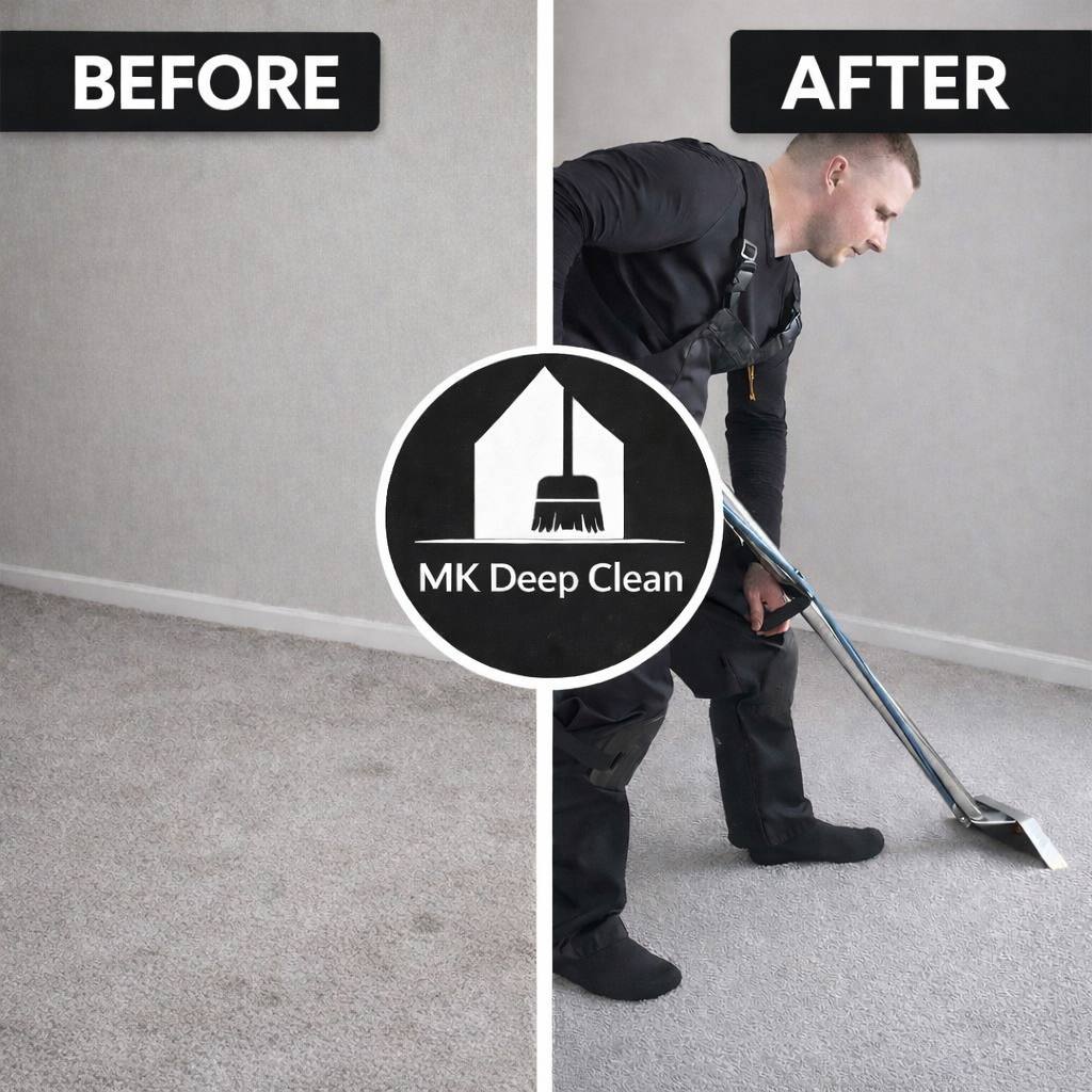 Before and after cleaning result, Central NJ, 11